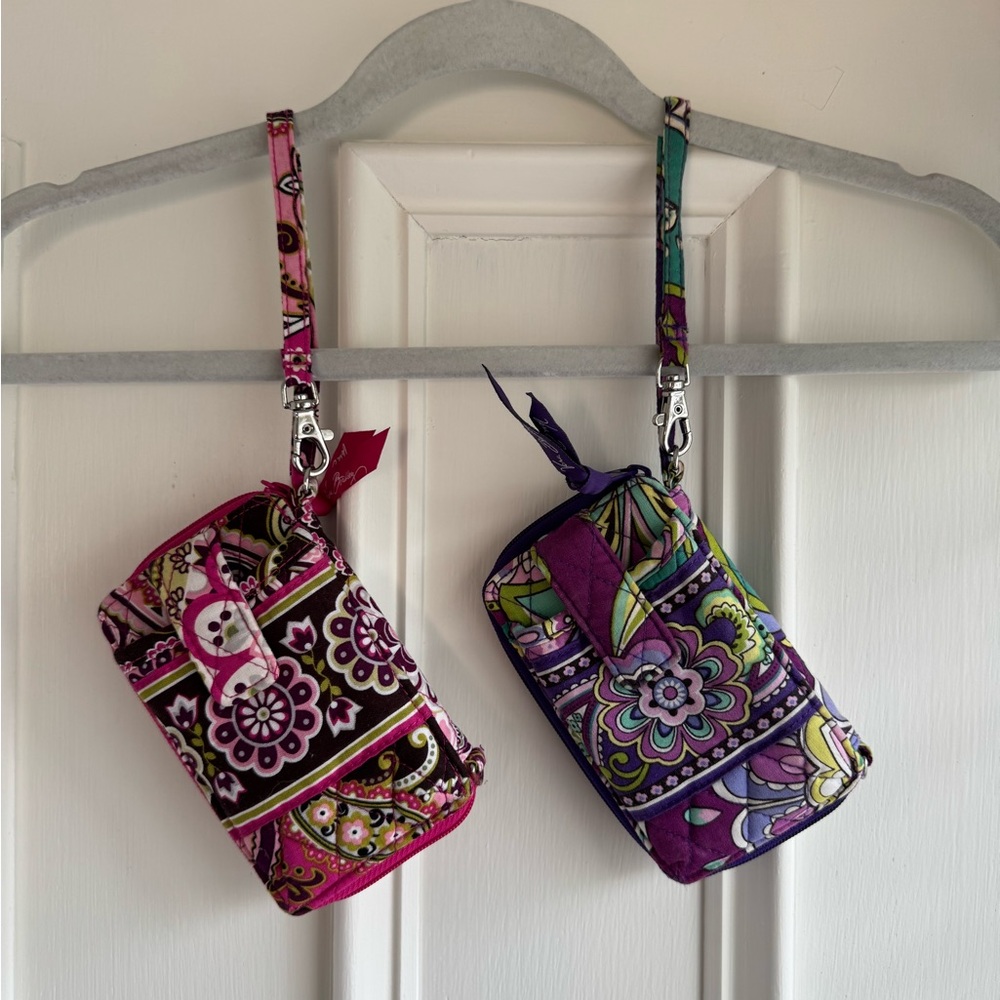 Set of 2: Vera Bradley iPhone 5 Colorful Patterned Wristlet Set